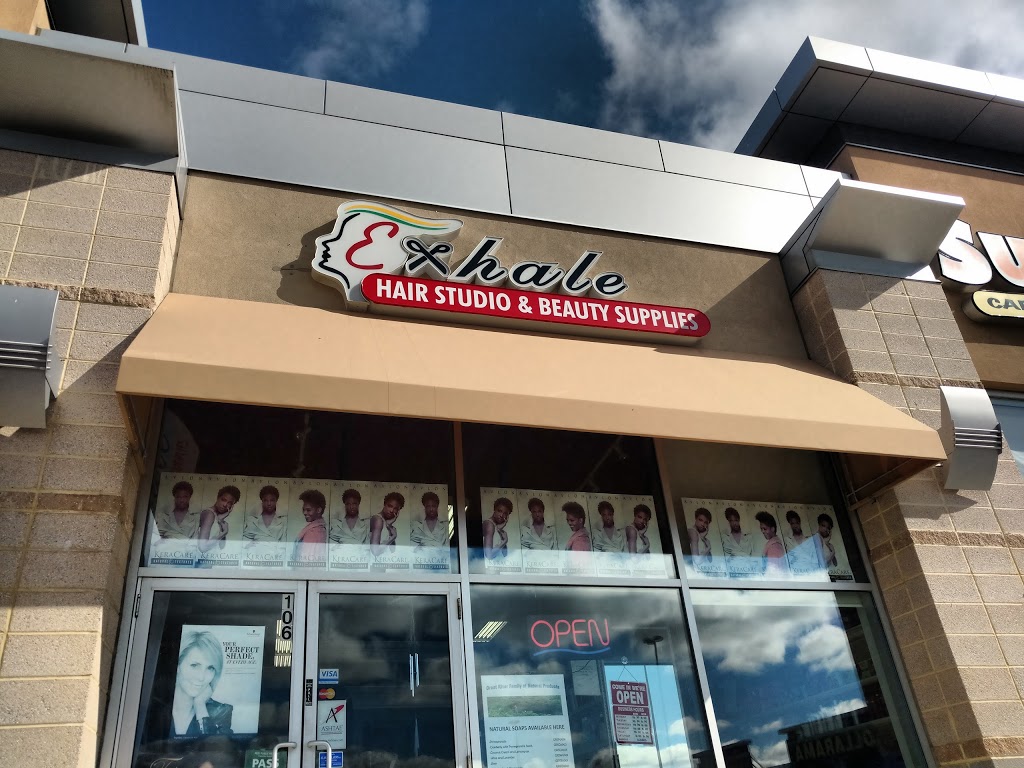 Exhale Hair Studio and Beauty supplies | 155 Clark Blvd Unit 4, Brampton, ON L6T 4G6, Canada | Phone: (905) 457-9413