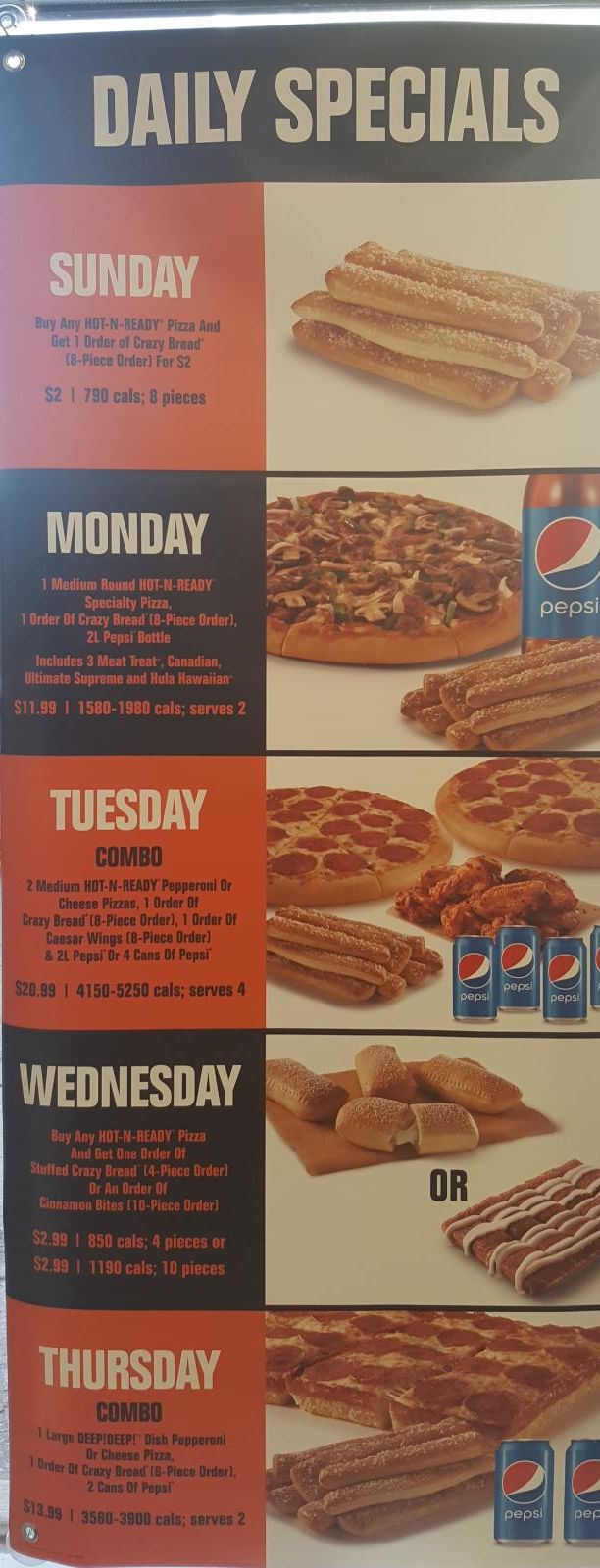 Little Caesars Pizza | 16 Winchester Rd E, Whitby, ON L1M 1B3, Canada | Phone: (905) 655-3999