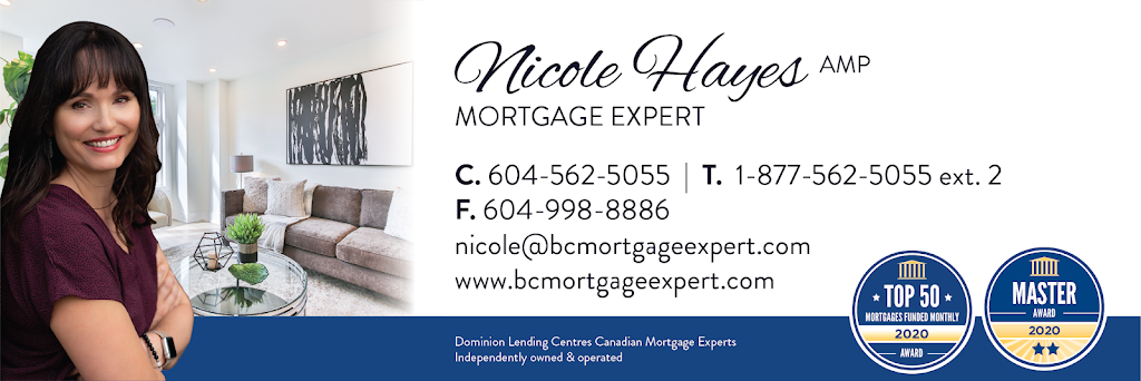 Nicole Hayes - Dominion Lending Centres, CME | 1304 Stewart Ave, Fernie, BC V0B 1M1, Canada | Phone: (877) 562-5055 ext. 2