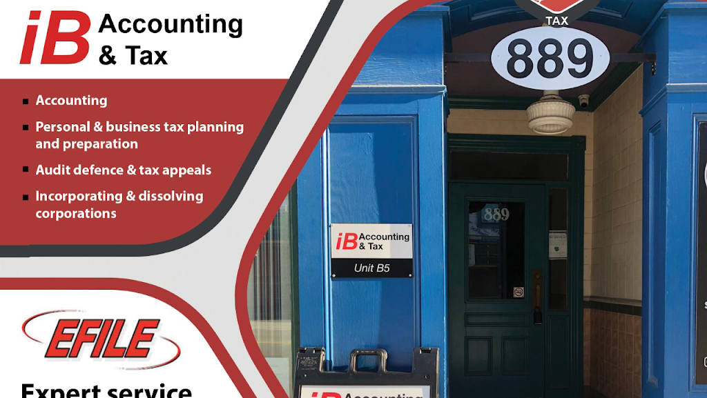 IB Accounting & Tax | 889 Bank St Unit B5, Ottawa, ON K1S 3W4, Canada | Phone: (613) 800-9838