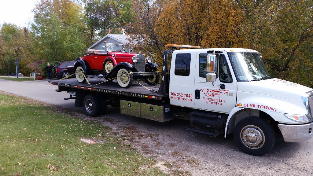 Harvs Autobody Ltd. & Towing | 401 Railway Ave E, Rosthern, SK S0K 3R0, Canada | Phone: (306) 232-7046