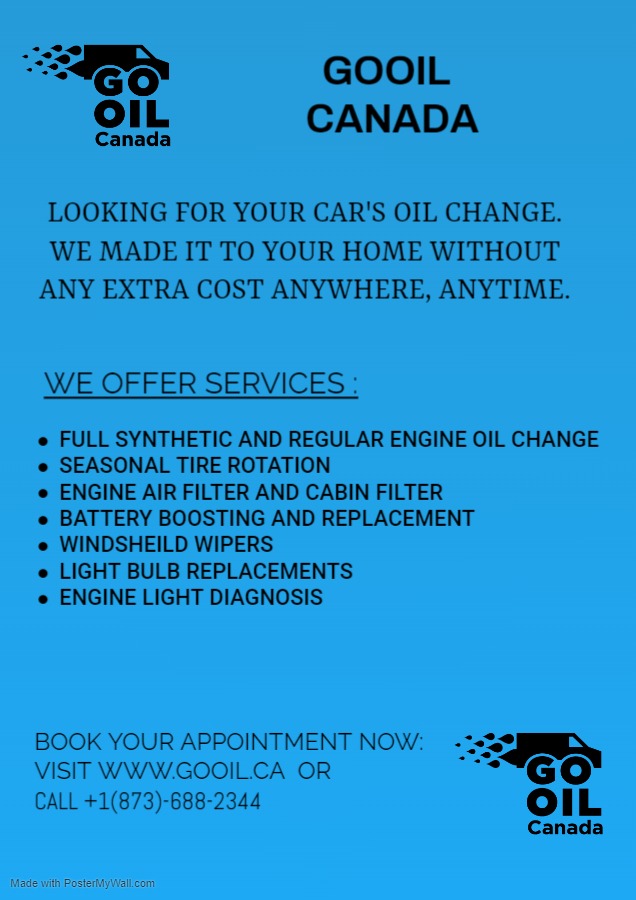 GO OIL | 202 Berrigan Dr, Ottawa, ON K2J 5C6, Canada | Phone: (873) 688-2344