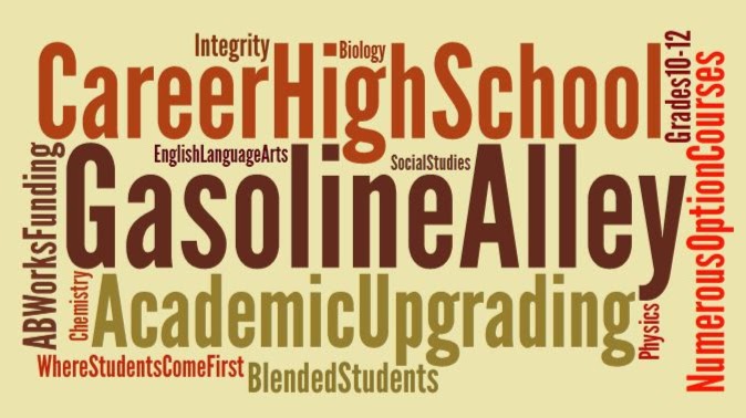 Gasoline Alley Career High School | 159B Leva Ave #104, Red Deer, AB T4E 0A5, Canada | Phone: (403) 346-9998