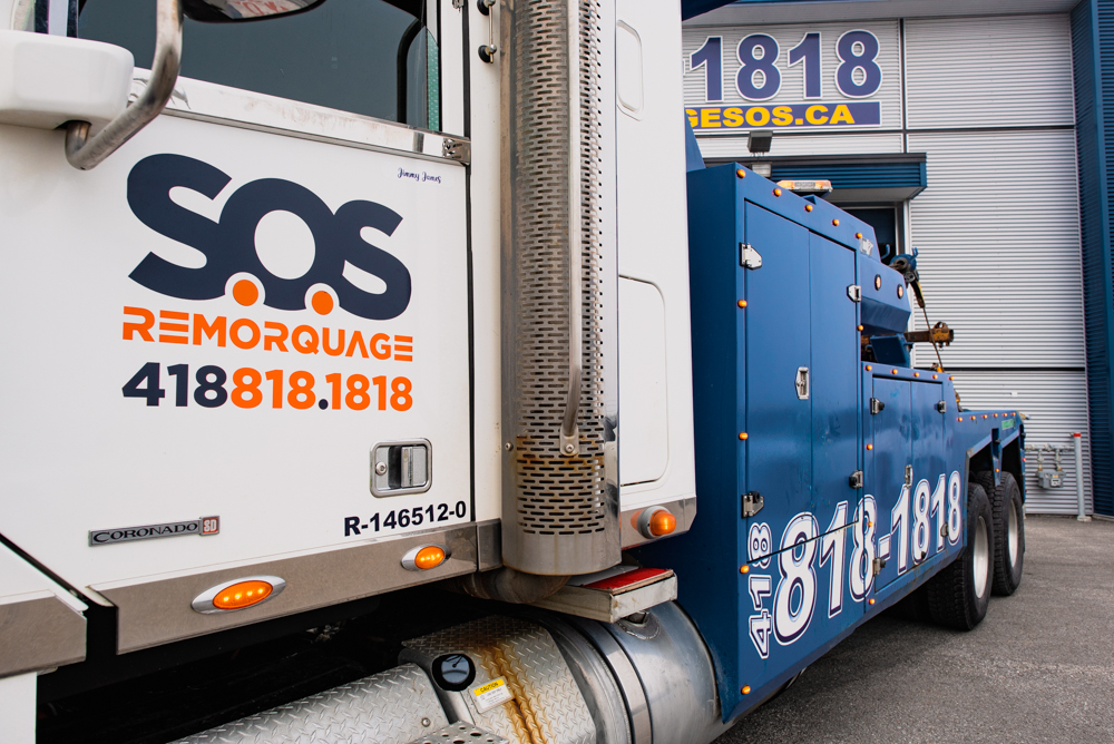 S.O.S. Saguenay Inc. Towing | 1480 Bd du Royaume O, Chicoutimi, QC G7H 5B1, Canada | Phone: (418) 818-1818