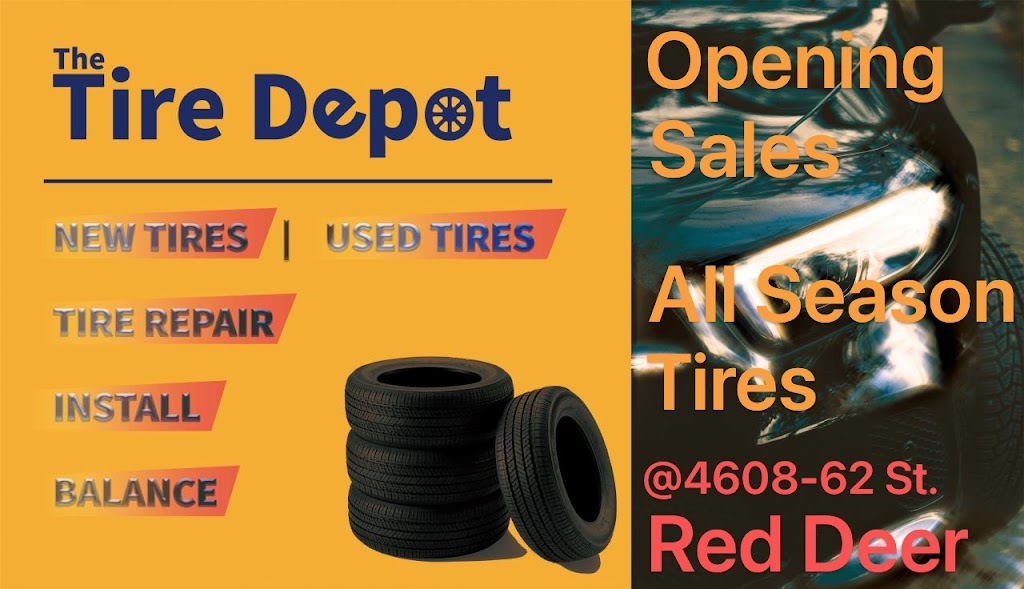 The Tire Depot | 4608 62 St Unit 2, Red Deer, AB T4N 7A6, Canada | Phone: (825) 986-2364