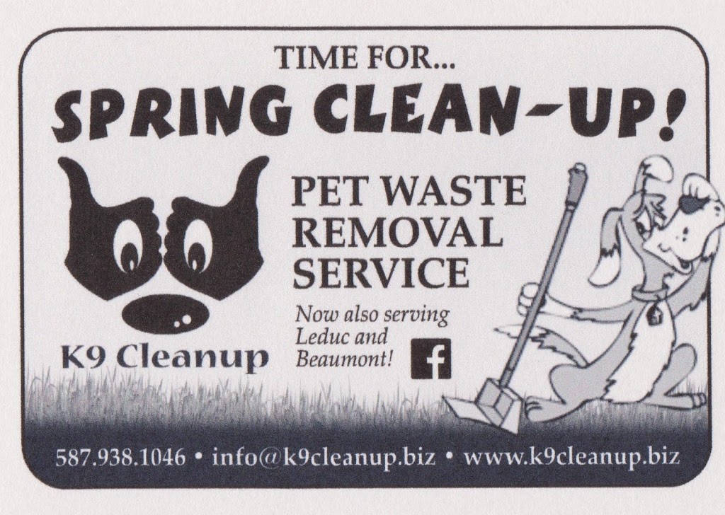 K9 Cleanup Dog Waste & Lawn care Solutions | 3889 85 St NW, Edmonton, AB T6K 2L5, Canada | Phone: (587) 938-1046