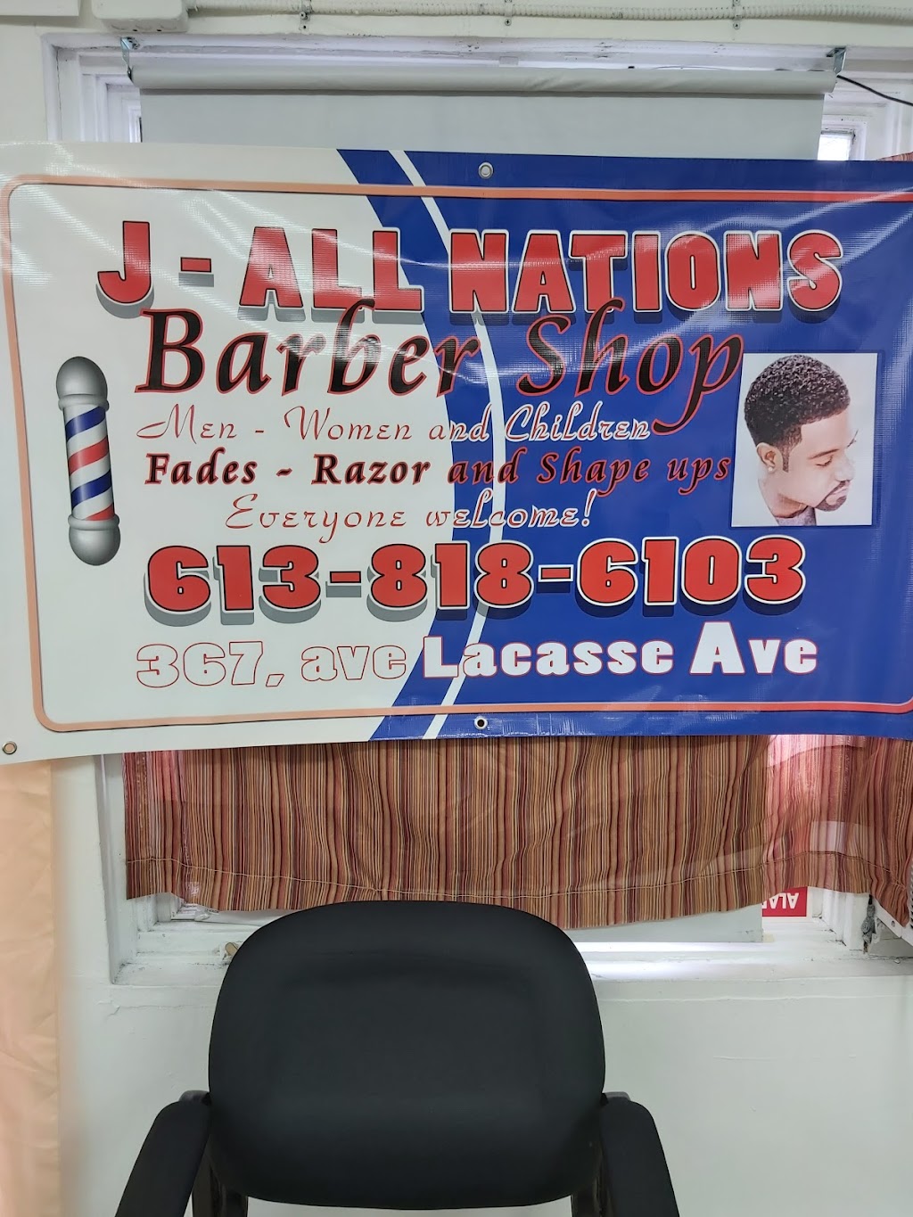 J-ALL NATIONS BARBER SHOP | 367 Lacasse Ave, Vanier, ON K1L 7B1, Canada | Phone: (613) 818-6103