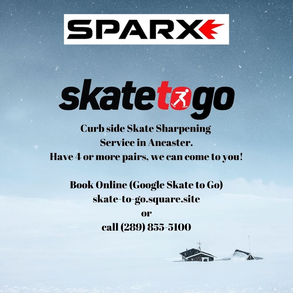 Skate to Go - Curbside Skate Sharpening | 22 Calvin St, Ancaster, ON L9G 2G3, Canada | Phone: (289) 855-5100