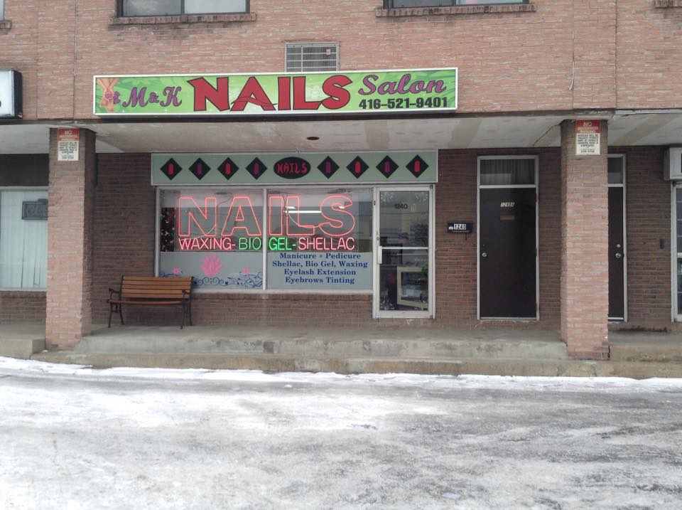 M & K Nail Salon | 1240 The Queensway, Etobicoke, ON M8Z 1S2, Canada | Phone: (416) 521-9401