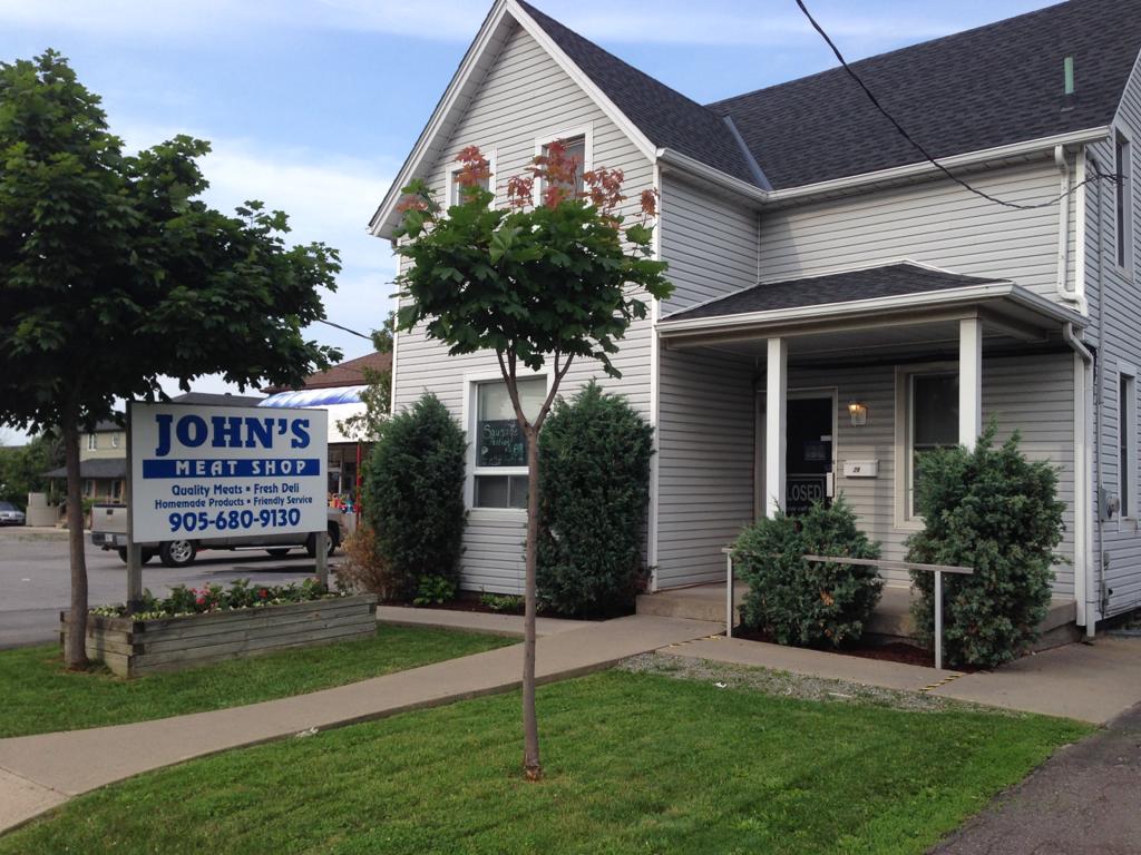 Johns Meat Shop | 28 Pine St S, Thorold, ON L2V 3L2, Canada | Phone: (905) 680-9130