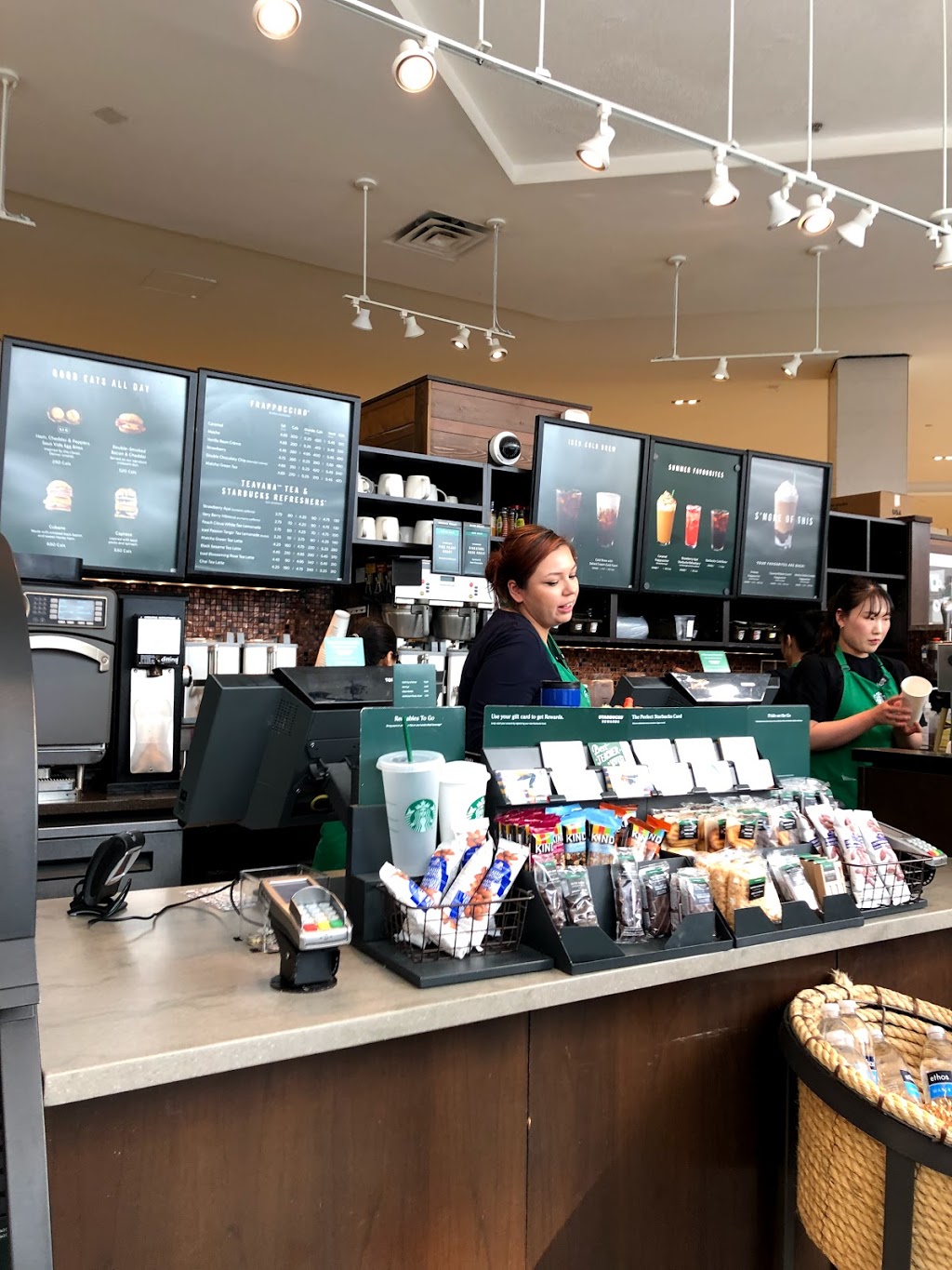 Starbucks | 8882 170th St NW K0121 West Edmonton Mall, Edmonton, AB T5T 4J2, Canada | Phone: (780) 486-6050