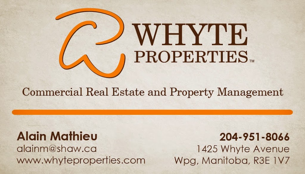 Whyte Properties | 1425 Whyte Ave, Winnipeg, MB R3E 1V7, Canada | Phone: (204) 951-8066