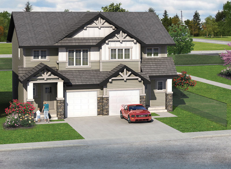 GeorgeTown Single Family Homes - Reunion | 163 Reunion Lp, Airdrie, AB T4B 4J7, Canada | Phone: (403) 608-9827