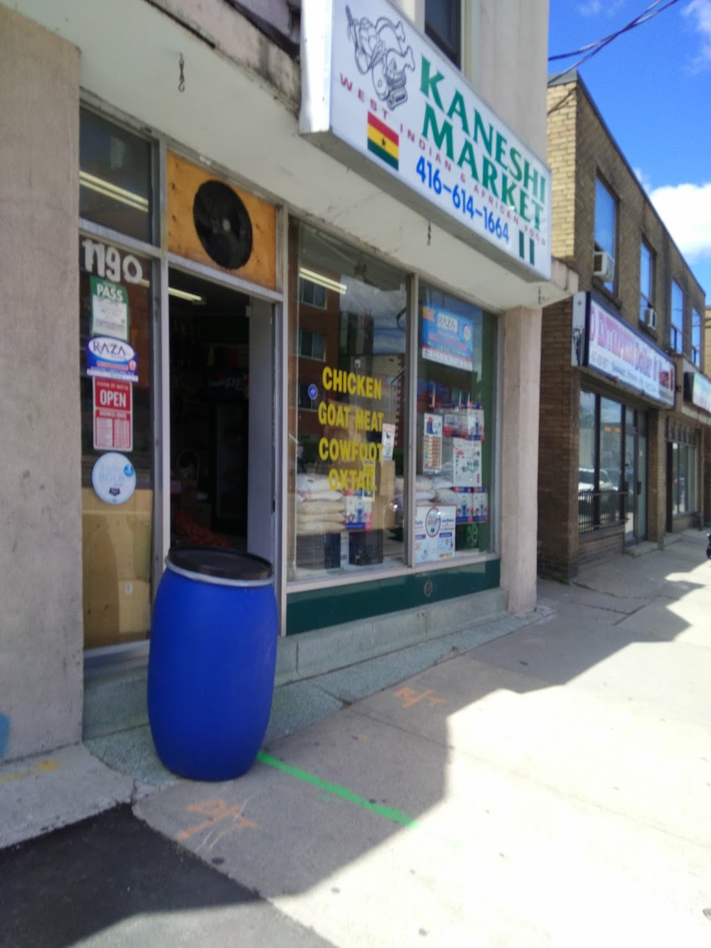 New Kaneshi Market- African and Caribbean Grocery Store | 1190 Weston Rd, York, ON M6M 4P4, Canada | Phone: (416) 614-1664