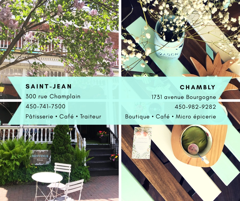 Café MJ et Cie - Saint-Jean-sur-Richelieu | 300 Rue Champlain, Saint-Jean-sur-Richelieu, QC J3B 6W2, Canada | Phone: (450) 741-7500