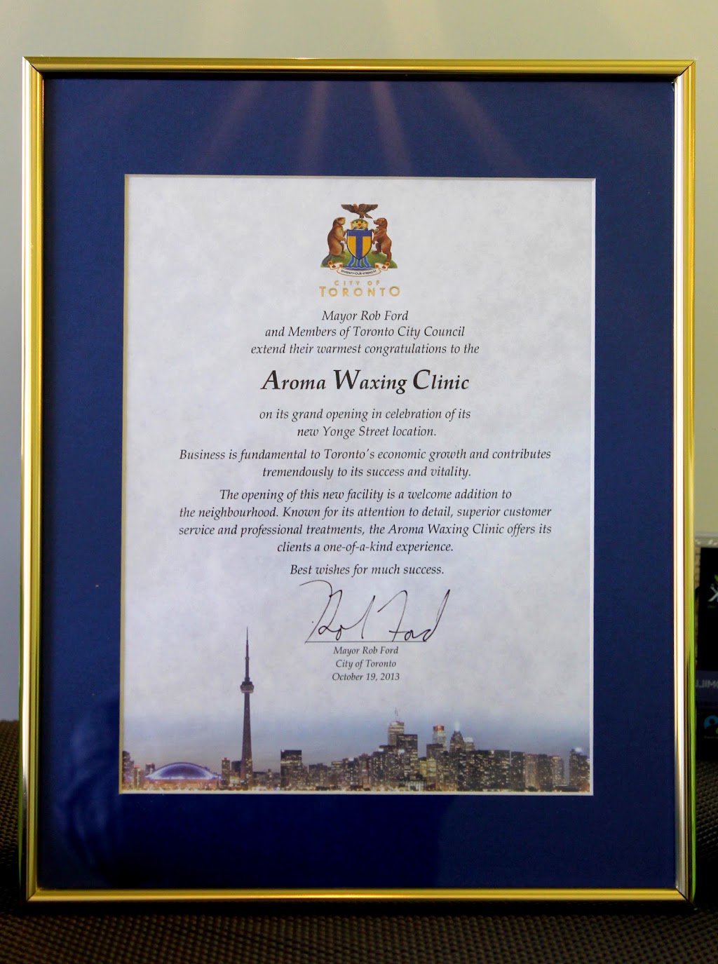 Aroma Waxing Clinic | 2028 Yonge St, Toronto, ON M4S 1Z9, Canada | Phone: (416) 901-1190