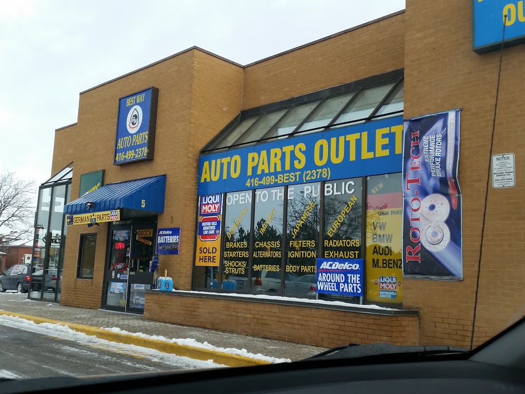 Best Way Auto Parts | 5 Glendinning Ave, Scarborough, ON M1W 3E2, Canada | Phone: (416) 499-2378