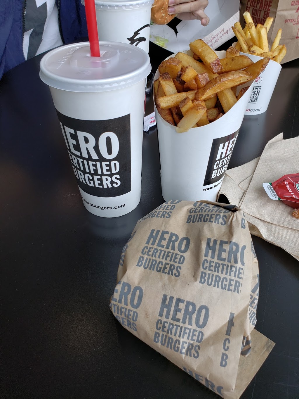 Hero Certified Burgers | Scarborough Campus Student Centre, 1265 Military Trail, Scarborough, ON M1C 1A4, Canada | Phone: (647) 891-0058