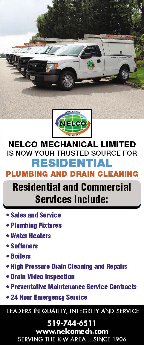 Nelco Mechanical Ltd | 77 Edwin St, Kitchener, ON N2H 4N7, Canada | Phone: (519) 744-6511