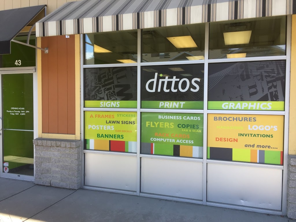 Dittos Office Services Inc. | #43, 9522 Main St, Lake Country, BC V4V 2L9, Canada | Phone: (778) 480-1910