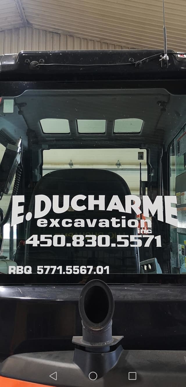 E.Ducharme Excavation Inc. | 100 Rue Bussière, Saint-Alphonse-de-Granby, QC J0E 2A0, Canada | Phone: (450) 830-5571