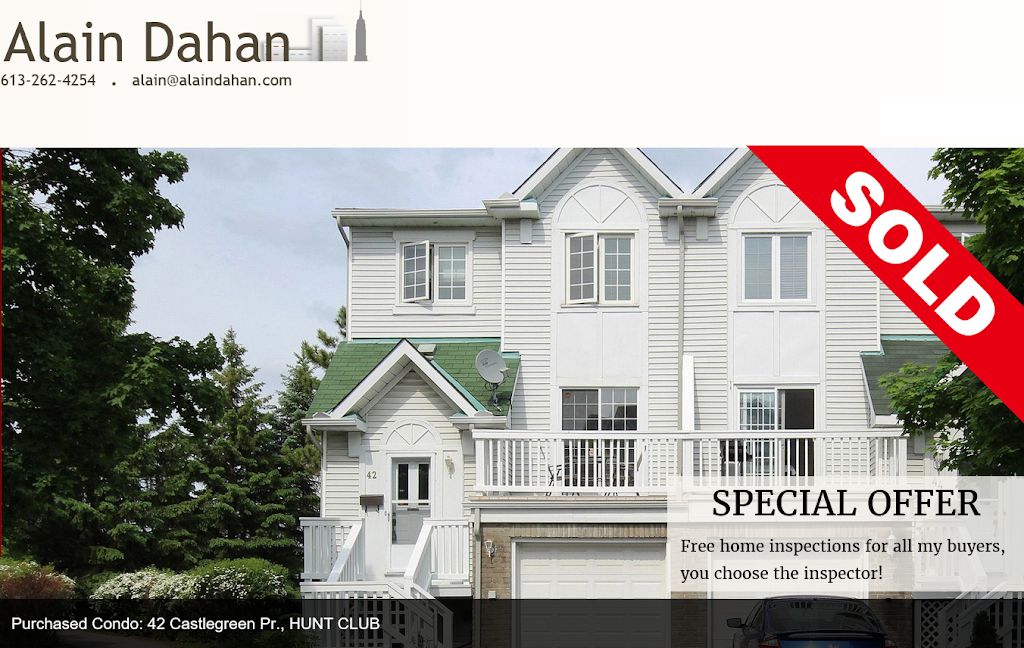 Ottawa Real Estate Agent Alain Dahan | 619 Willowmere Way, Gloucester, ON K1T 0K2, Canada | Phone: (613) 262-4254