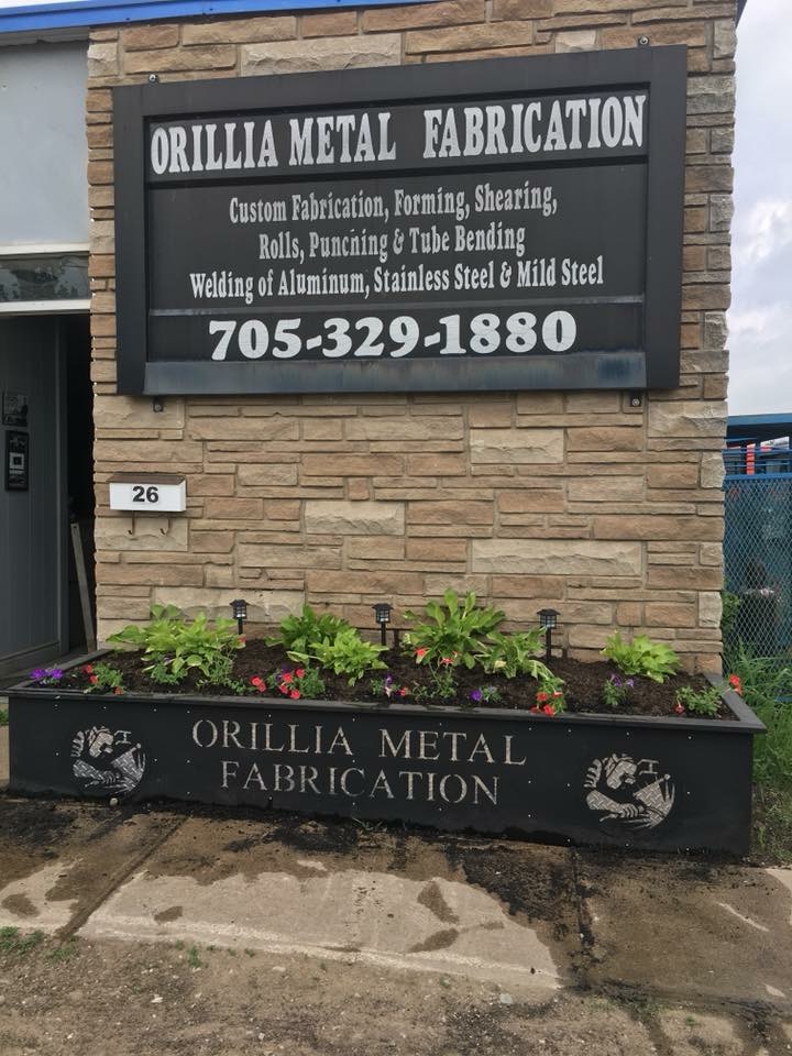 Orillia Metal Fabrication | 26 Kitchener St, Orillia, ON L3V 6Z9, Canada | Phone: (705) 329-1880