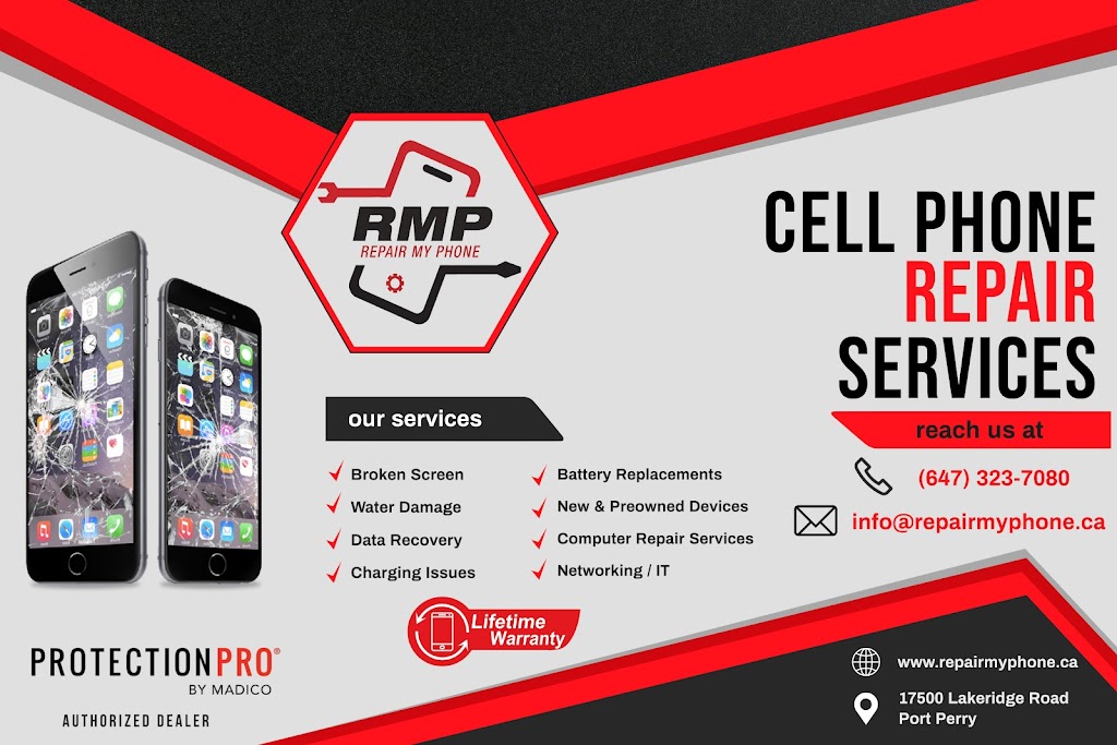 RMP Repair My Phone | 17500 Lake Ridge Rd, Uxbridge, ON L9P 1R4, Canada | Phone: (905) 649-7080