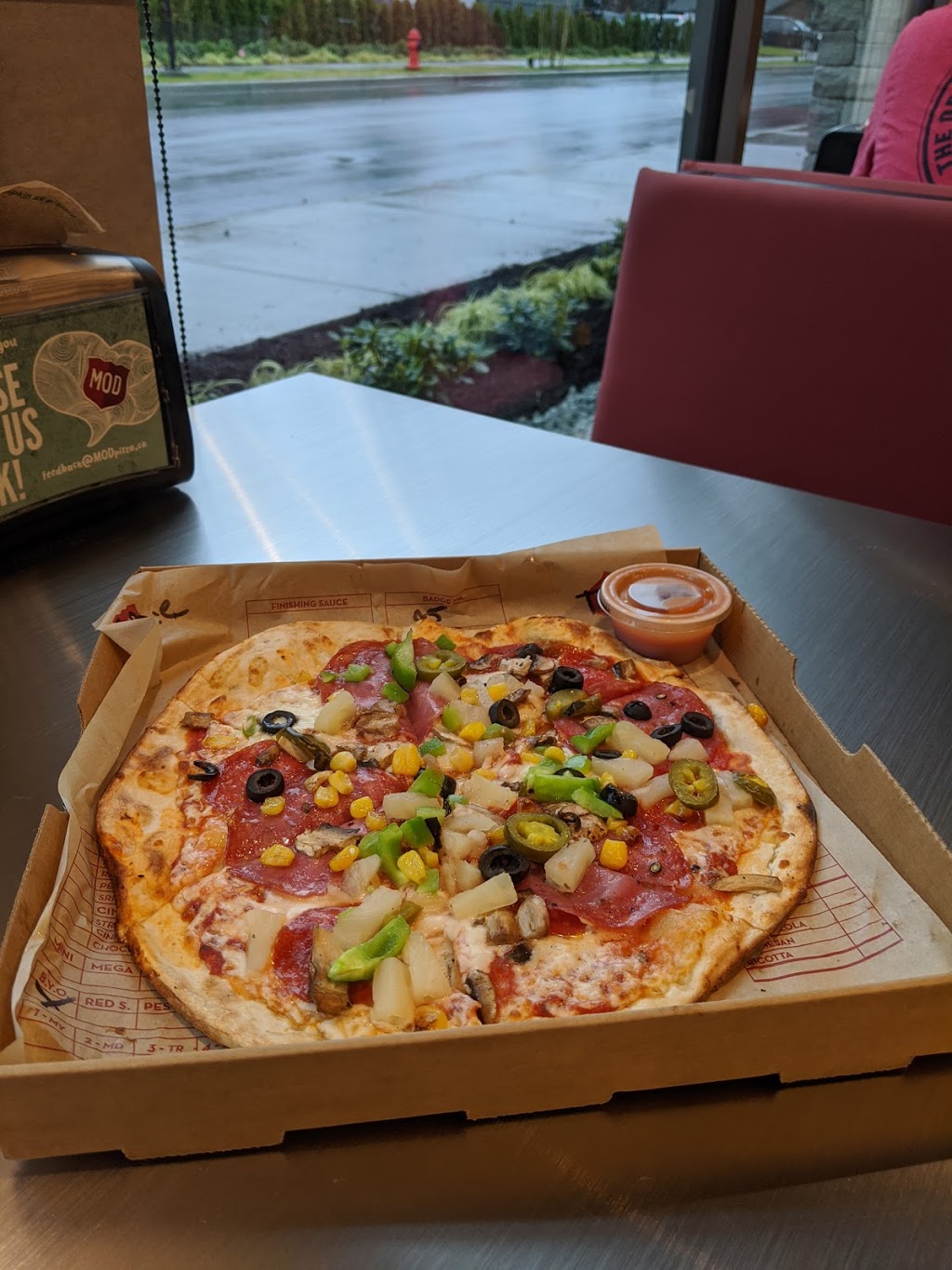 MOD Pizza | 3022 Merchant Way Unit 104, Langford, BC V9B 0X1, Canada | Phone: (250) 475-4792