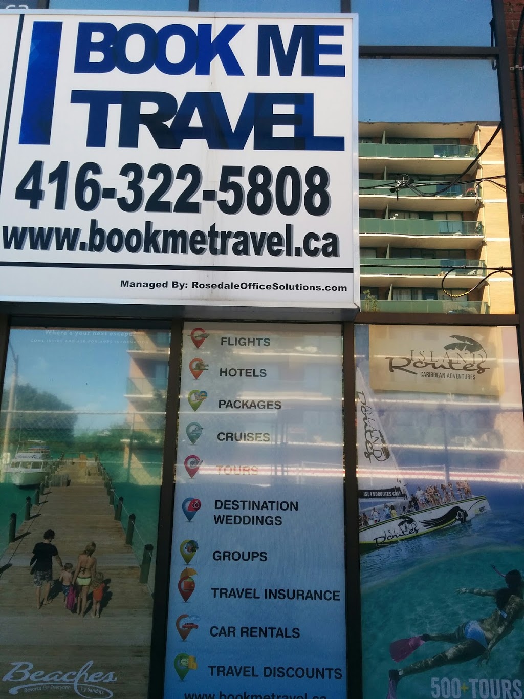 Book Me Travel | 397 Eglinton Ave E #103, Toronto, ON M4P 1M6, Canada | Phone: (416) 322-5808