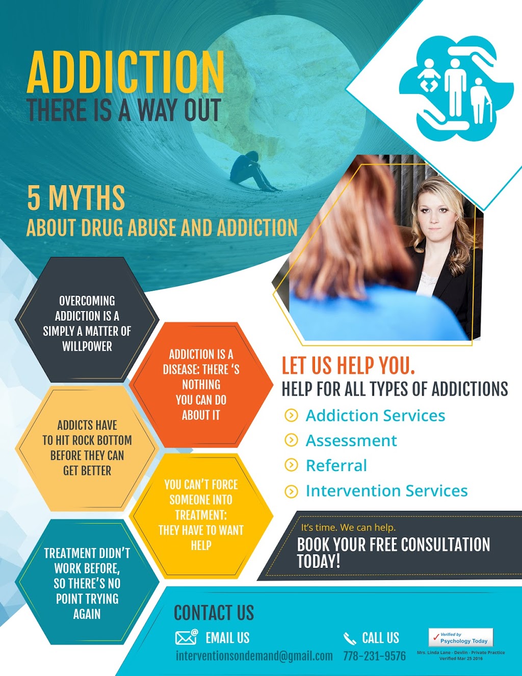 Addiction Services On Demand | 5- 22711 Norton Ct, Richmond, BC V6V 2W7, Canada | Phone: (604) 544-4446