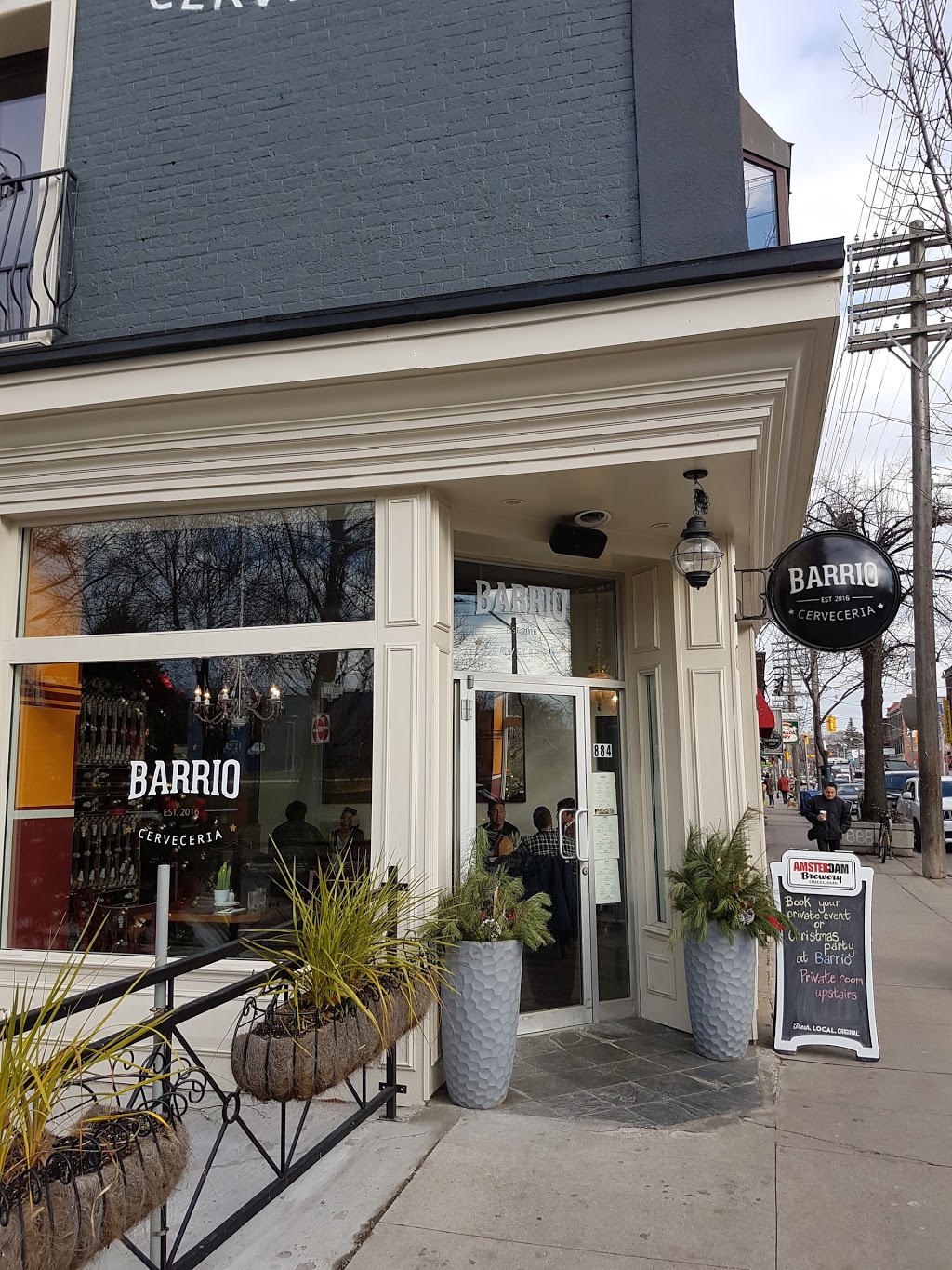 Barrio Cervecería | 884 Queen St E, Toronto, ON M4M 1J3, Canada | Phone: (647) 352-0884