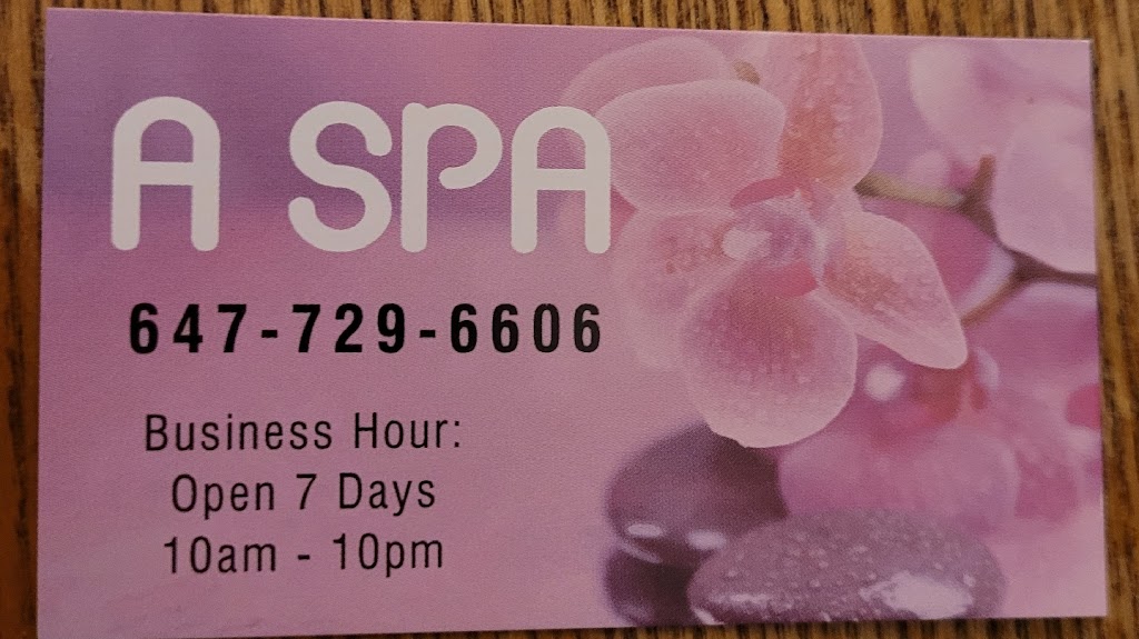 A SPA | 28 South Unionville Ave Unit 5, Markham, ON L3R 4P9, Canada | Phone: (647) 729-6606