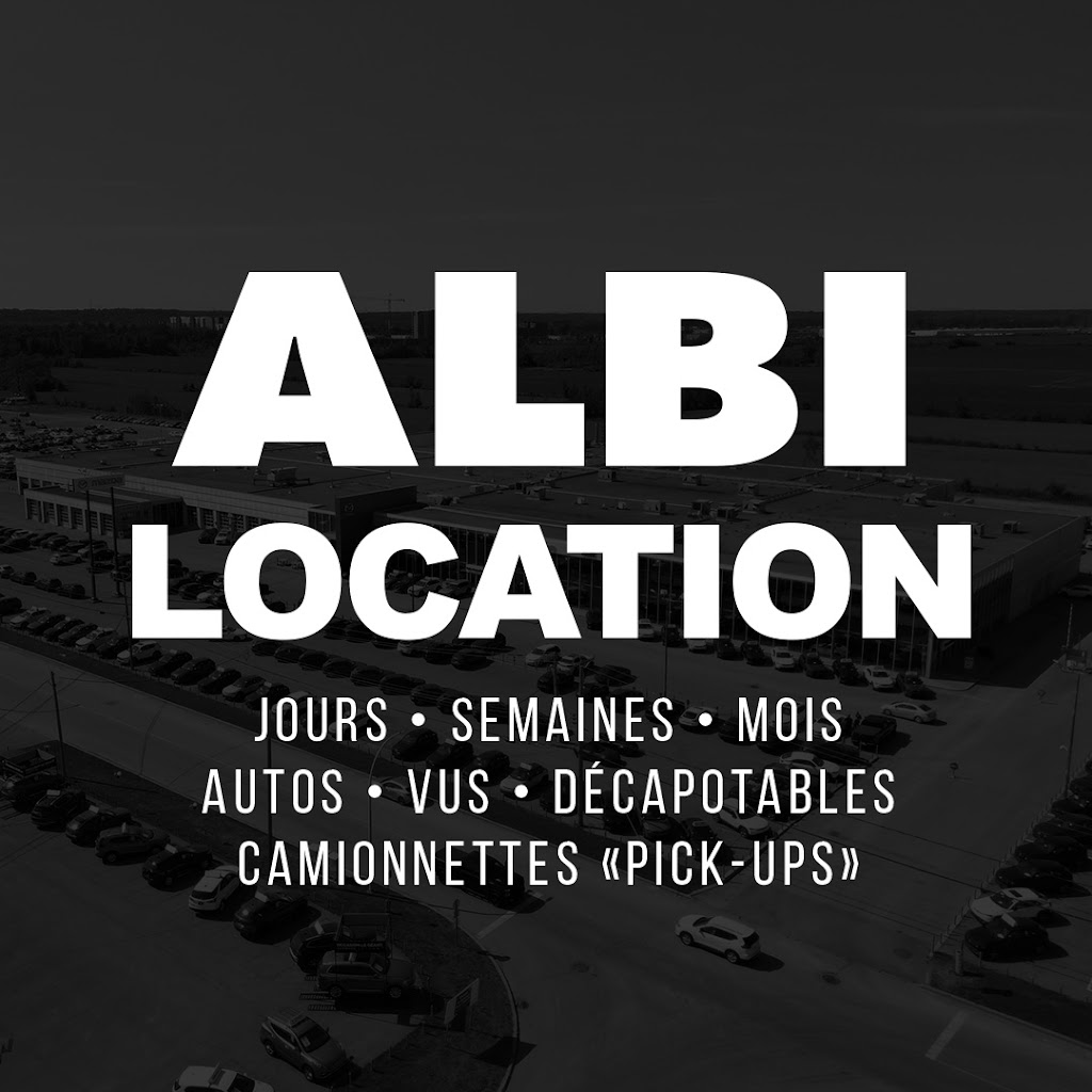 ALBI Location | 3550 Av. de la Gare, Mascouche, QC J7K 3C1, Canada | Phone: (855) 474-7505