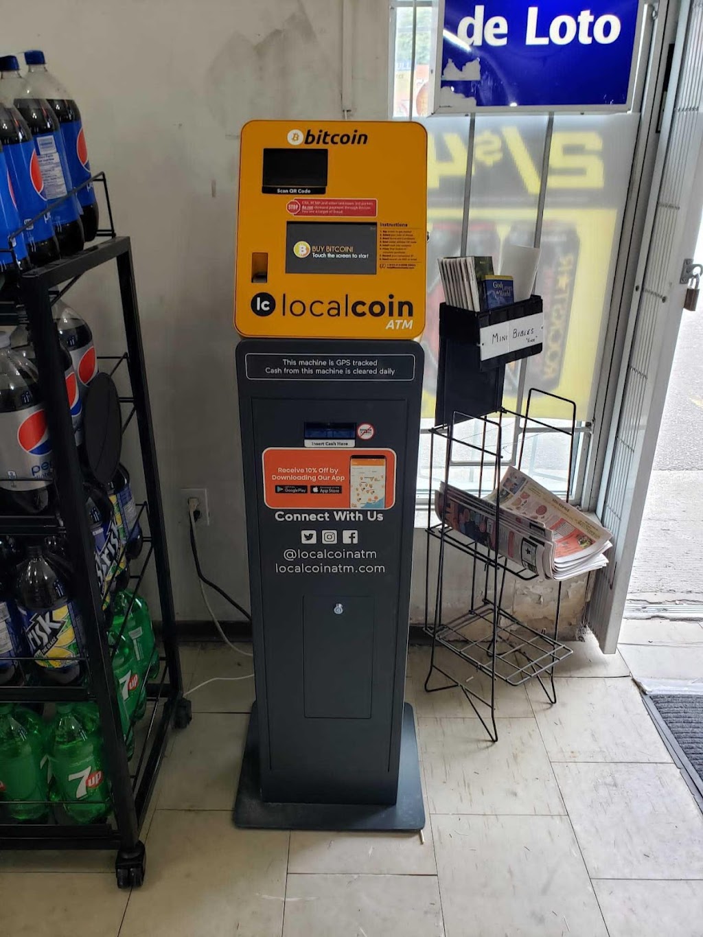 Localcoin Bitcoin ATM - Moes Variety | 800 Talbot St, St Thomas, ON N5P 1E2, Canada | Phone: (877) 412-2646