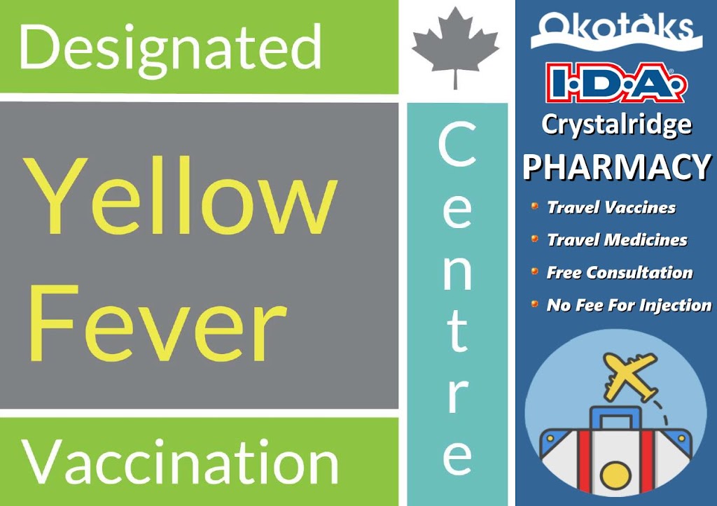 I.D.A. Travel Clinic Okotoks | 26 Crystal Ridge Dr Unit 106A, Okotoks, AB T1S 2C3, Canada | Phone: (403) 982-0029