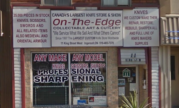 On The Edge | 11 King St W, Ingersoll, ON N5C 2J2, Canada | Phone: (519) 485-7370