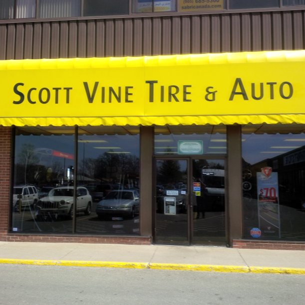 Scott Vine Tire and Auto | 350 Scott St Unit 109, St. Catharines, ON L2N 6T4, Canada | Phone: (905) 937-0660