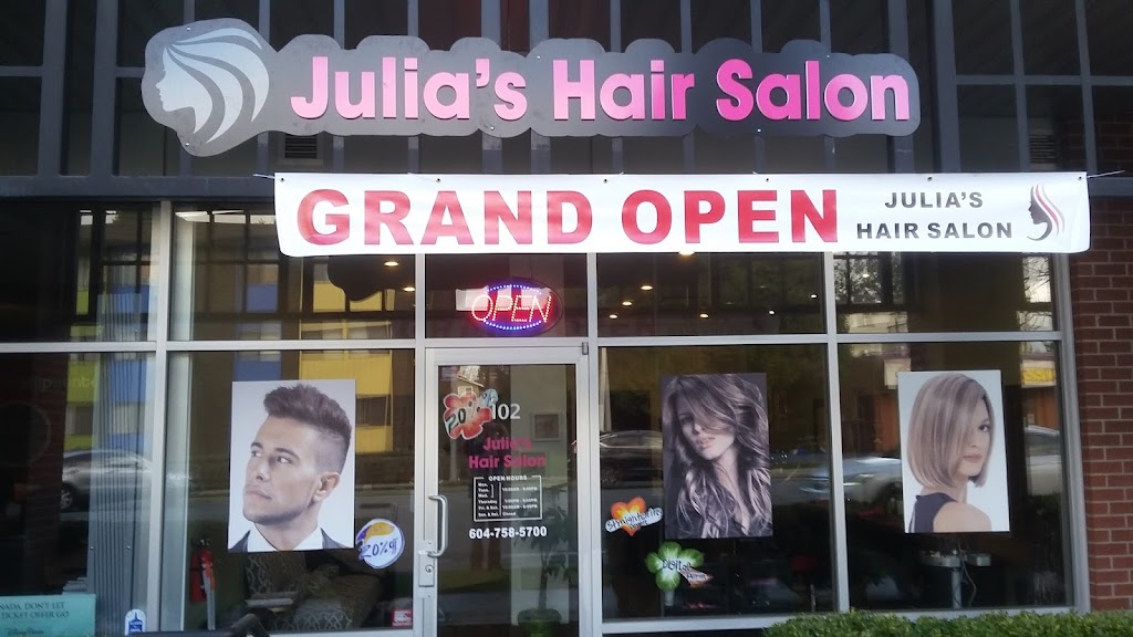 Julias Hair Salon | 102-1975 McCallum Rd, Abbotsford, BC V2S 3N3, Canada | Phone: (604) 758-5700