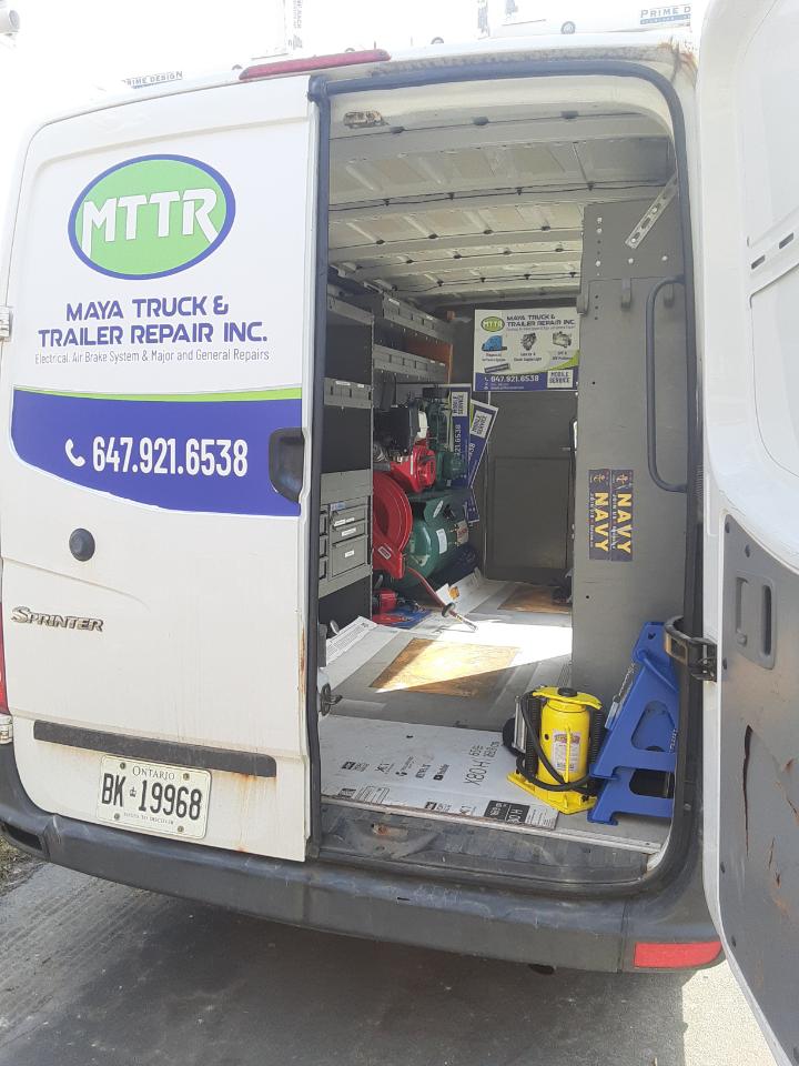 Maya Truck & Trailer Repair Inc (mobile truck repair see photos) | 34 Mistycreek Crescent, Brampton, ON L7A 3E8, Canada | Phone: (647) 921-6538