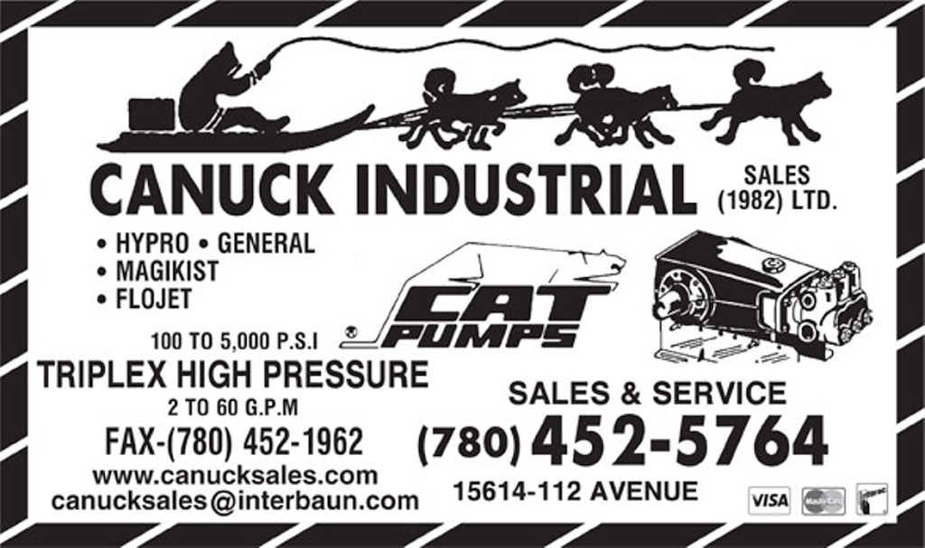 Canuck Industrial Sales (1982) Ltd | 15614 112 Ave NW, Edmonton, AB T5M 2W1, Canada | Phone: (780) 452-5764