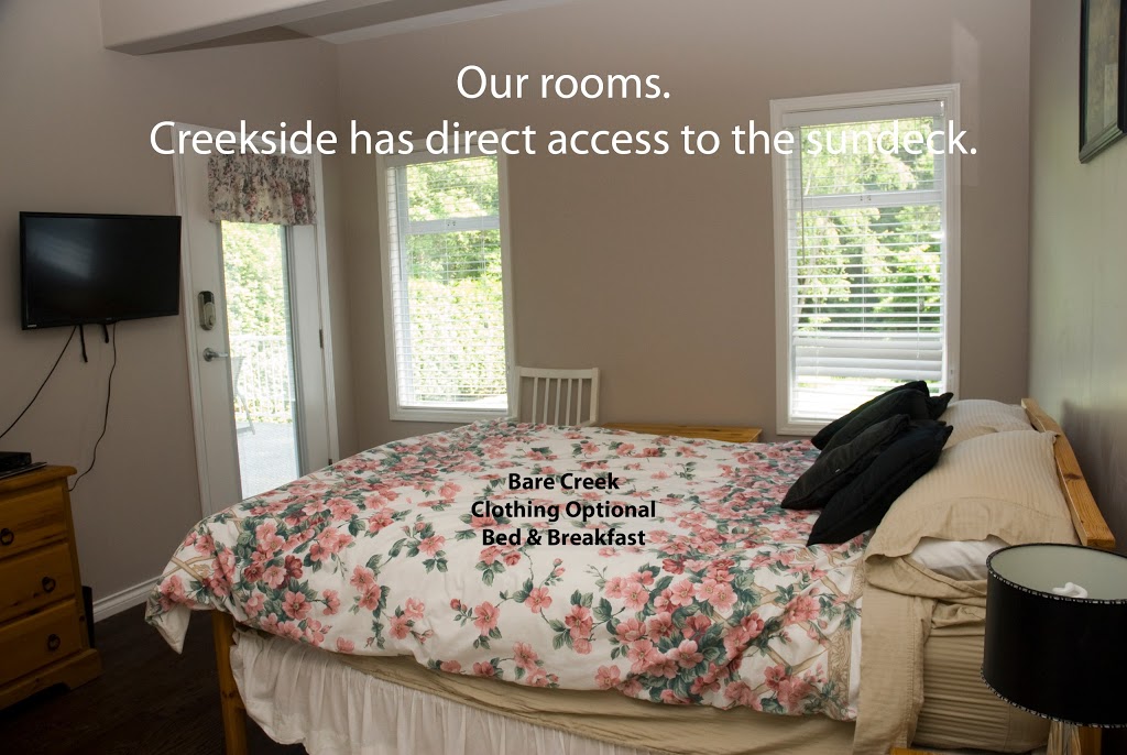 Bare Creek Clothing Optional Bed & Breakfast | 12216 New McLellan Rd, Surrey, BC V3X 2Y1, Canada | Phone: (778) 565-7637