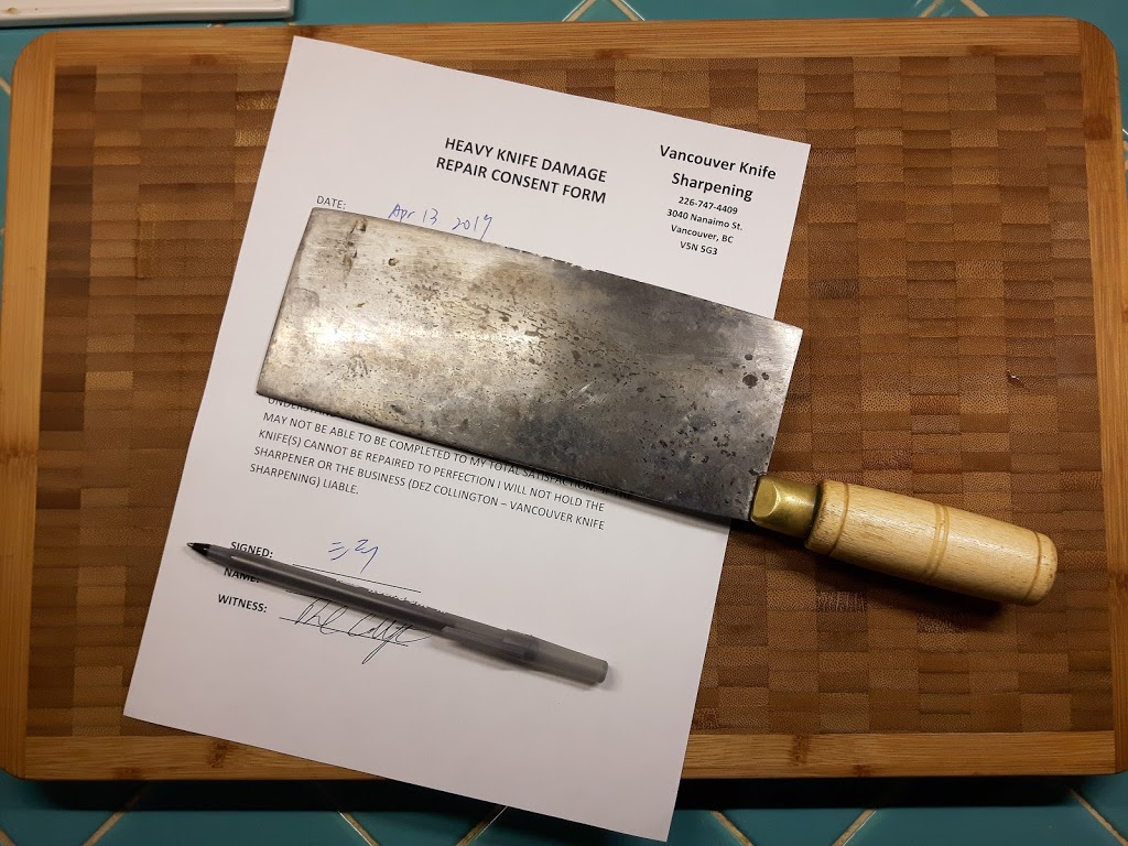 Vancouver Knife Sharpening | 3040 Nanaimo St, Vancouver, BC V5N 5G3, Canada | Phone: (226) 747-4409