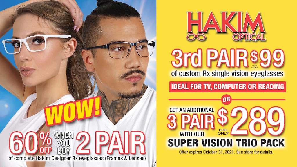 Hakim Optical Hamilton - Upper James | 967 Upper James St, Hamilton, ON L9C 3A6, Canada | Phone: (905) 387-1860