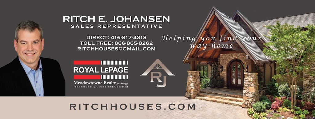 Ritch E. Johansen, REALTOR® | 324 Guelph St, Georgetown, ON L7G 4B5, Canada | Phone: (416) 817-4318