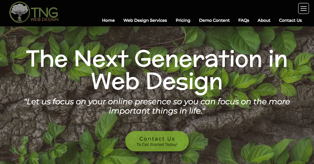 TNG Web Design | 23 Heritage Ct, Barrie, ON L4N 0E7, Canada | Phone: (705) 229-4536