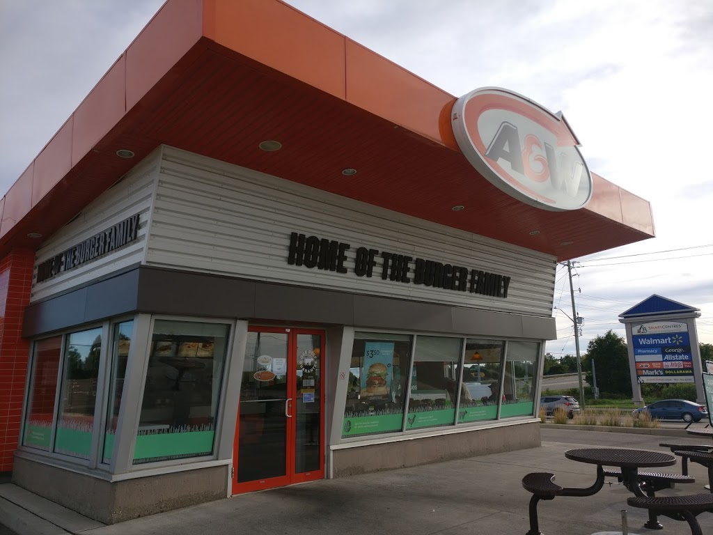 A&W Canada | 330 Farmers Market Rd, Waterloo, ON N2V 0A4, Canada | Phone: (519) 746-0550