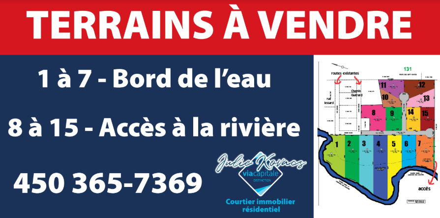 Terrains Lanaudière | 5206 Rue Principale, Saint-Félix-de-Valois, QC J0K 2M0, Canada | Phone: (450) 421-9888