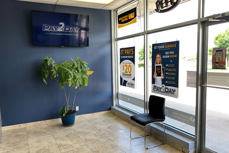 PAY2DAY | 2456 Queen St E Unit #1, Brampton, ON L6S 5X9, Canada | Phone: (905) 789-9444