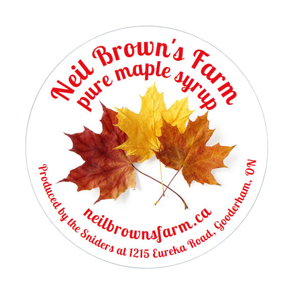 Neil Browns Farm Maple Syrup | 1215 Eureka Rd, Gooderham, ON K0M 1R0, Canada | Phone: (519) 242-4063